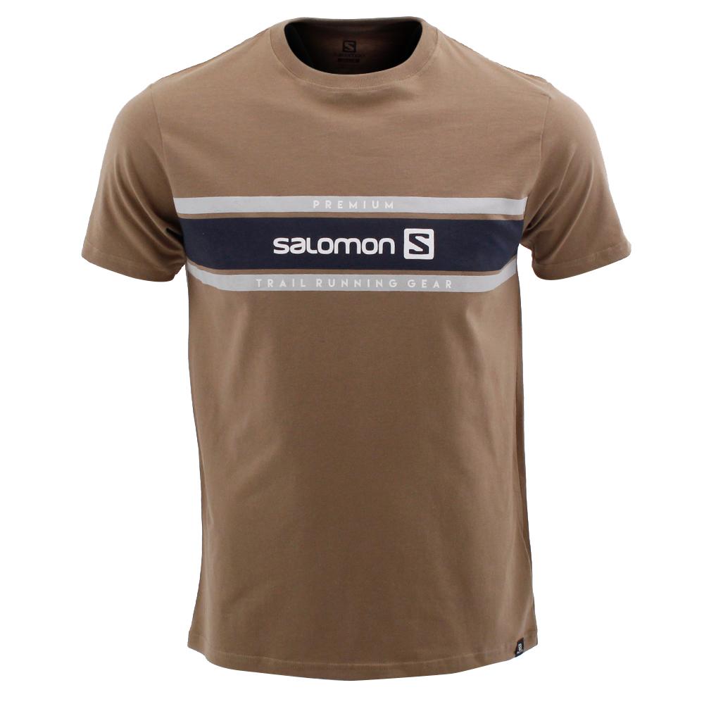 Salomon T-Shirts Herre Brune - TOW THE LINE SS M (RKEVW-4026)